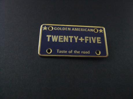 Golden American taste - 25 Taste of the road ( Sigaretten) blauw